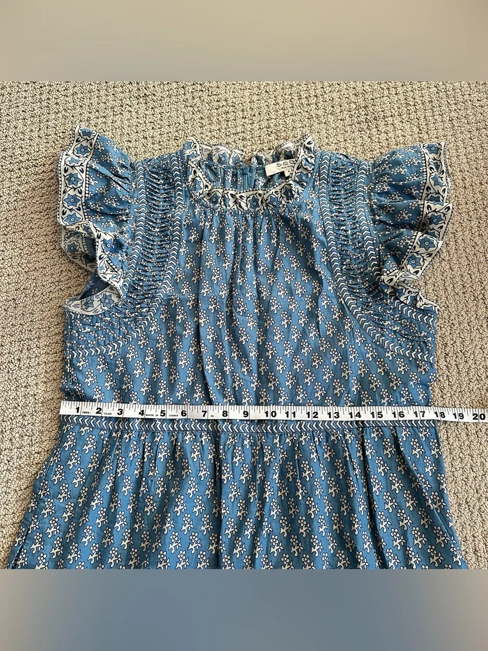 Sea soft blue